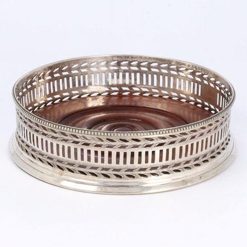 Emile Adolphe Bonnevie (Brussel ca. 1870) - Flessenbak -, Antiek en Kunst, Antiek | Zilver en Goud