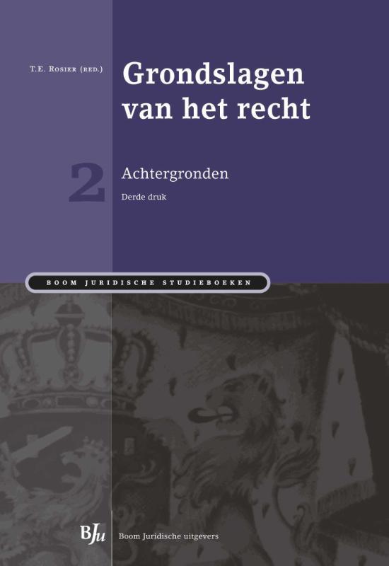 Grondslagen van het recht 2: Achtergronden / Boom Juridische, Boeken, Studieboeken en Cursussen, Gelezen, Verzenden