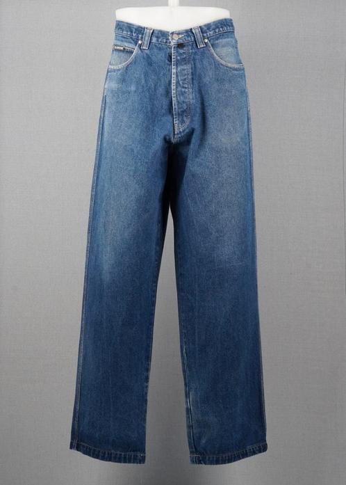 Vintage Baggy Ilmatic Blue size 36 / 35, Kleding | Heren, Spijkerbroeken en Jeans, Ophalen of Verzenden