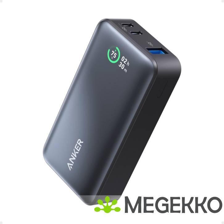 Anker 533 10000 mAh Zwart, Telecommunicatie, Powerbanks, Nieuw, Verzenden