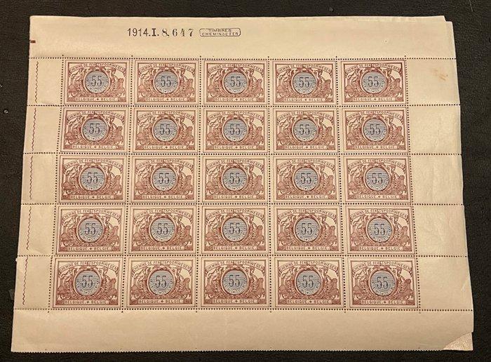 Belgique 1902/1914 - Timbre de chemin de fer - 4e émission -, Timbres & Monnaies, Timbres | Europe | Belgique