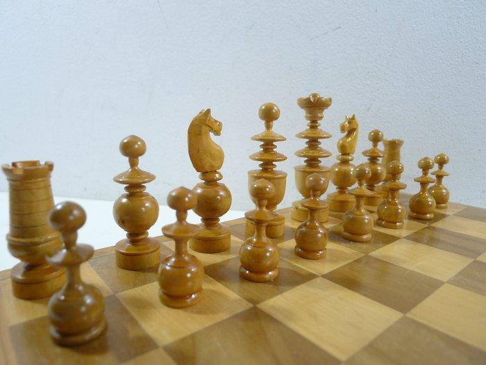 3160-Jeu déchecs chess set Regence café de Paris King 87 mm, Antiek en Kunst, Curiosa en Brocante