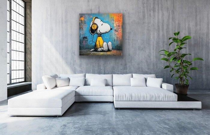 ERIC BRUMETTE - SNOOPY SAVED MY LIFE 35 - Toile L, Antiek en Kunst, Kunst | Designobjecten