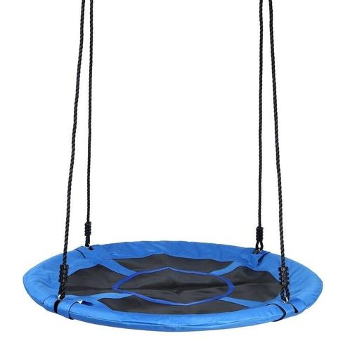 Nestschommel 110 cm - blauw - tot 150 kg, Enfants & Bébés, Jouets | Extérieur | Aires de jeux, Enlèvement ou Envoi