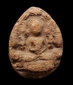 Oud-Aziatisch - Tsa Tsa - Boeddhistische amulet - Thailand, Antiek en Kunst