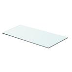 vidaXL Wandschap transparant 60x25 cm glas, Huis en Inrichting, Verzenden, Nieuw