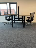Zit Sta Duo Bureau - Merk Ahrend - Nieuwstaat, Huis en Inrichting, Bureaus, Verzenden, In hoogte verstelbaar, Zo goed als nieuw
