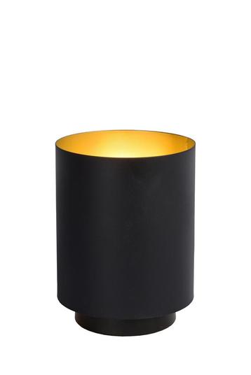 Lucide SUZY - Tafellamp - Ø 12 cm - 1xE14 - Zwart, Verzenden