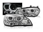 Xenon koplampen AngelEyes DRL Chrome geschikt voor BMW X5, Auto-onderdelen, Verzenden, Nieuw, BMW