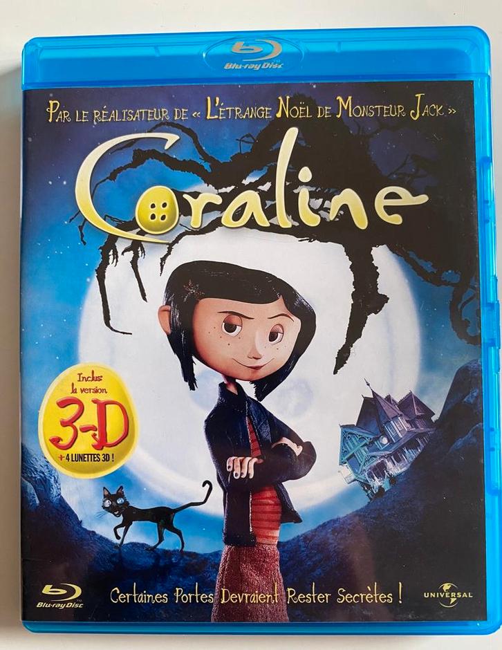 CORALINE (IMPORT WITHOUT DUTCH SUBS) (3D) (BLURAY), CD & DVD, Blu-ray