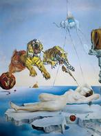 Salvador Dalí (after) - Rêve Causé par le Vol d’une abeille, Antiek en Kunst