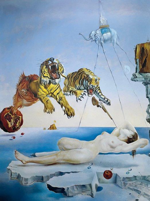 Salvador Dalí (after) - Rêve Causé par le Vol d’une abeille, Antiek en Kunst, Kunst | Tekeningen en Fotografie