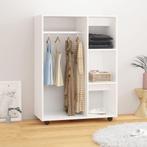 vidaXL Garde-robe Blanc 80x40x110 cm Aggloméré