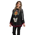 Halloween Day Of The Dead Poncho, Kinderen en Baby's, Verzenden, Nieuw