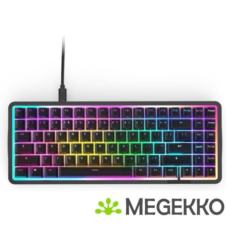 NZXT Function Elite MiniTKL toetsenbord Zwart, Computers en Software, Toetsenborden, Nieuw, Verzenden
