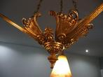 Degué - Degué - Kroonluchter - Bronze Doré glasvezel, Antiek en Kunst