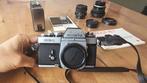 Minolta XE-1 + Rokkor 1,4/50 + W.Rokkor 2,8/28 Single lens, Audio, Tv en Foto, Nieuw
