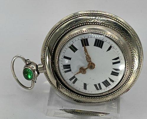 Alpenländische Prunkspindeluhr - feines Übergehäuse -, Handtassen en Accessoires, Horloges | Heren