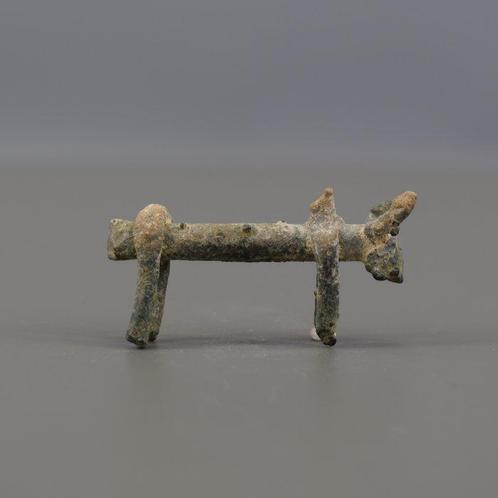 Asiatique ancien Bronze Figurine ZOOMORPHE - 4.5 cm, Verzamelen, Mineralen en Fossielen