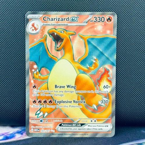 Pokémon Card - Charizard ex #183 - Pokémon, Hobby en Vrije tijd, Verzamelkaartspellen | Pokémon