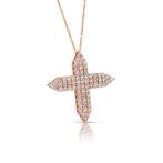 Zonder minimumprijs - Ketting met hanger - 18 karaat