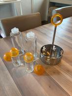 Alessi - Zout- en pepervaatjes - Glas, Plastic, Staal