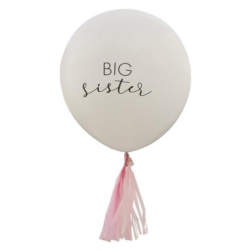 Ballon Big Sister 45cm, Hobby en Vrije tijd, Feestartikelen, Nieuw, Verzenden