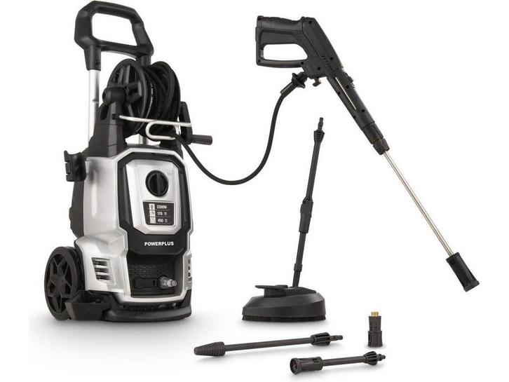 Powerplus POWXG90421 - Elektrische Hogedrukreiniger - 2200 W, Huis en Inrichting, Woonaccessoires | Overige, Zo goed als nieuw