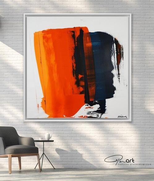 Parscha Mirghawameddin - Controlled Action - XXL, Antiek en Kunst, Kunst | Schilderijen | Modern