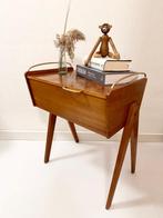 Boîte à couture - Bois, Laiton, Antiquités & Art