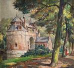Maurice Van Middel (1886-?) - Brugge Bruges- NO RESERVE, Antiek en Kunst, Kunst | Schilderijen | Klassiek