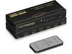 Veiling - 4K @60Hz HDMI-Switch 5 in 1 uit met afstandsbedien, Audio, Tv en Foto, Nieuw