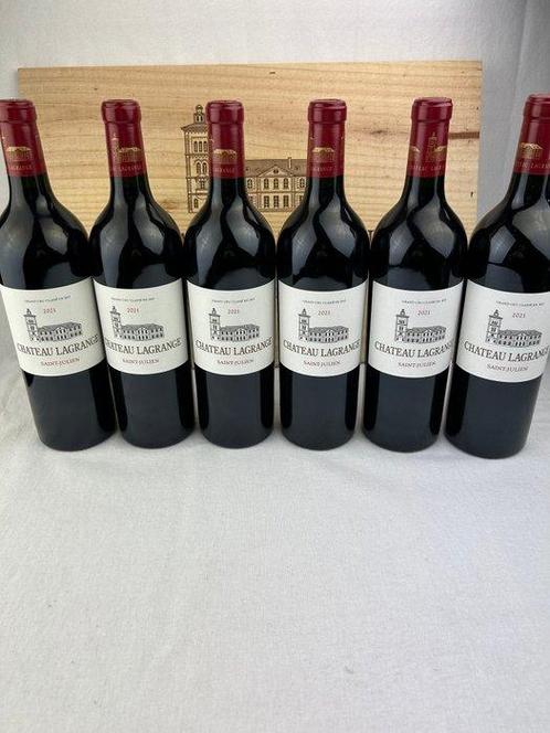 2021 Chateau Lagrange - Bordeaux, Saint-Julien 3ème Grand, Verzamelen, Wijnen