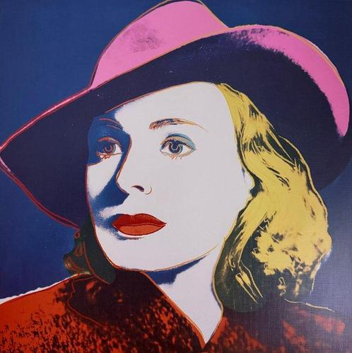 Andy Warhol (after) - “Ingrid Bergman with Hat by Andy, Antiek en Kunst, Kunst | Designobjecten