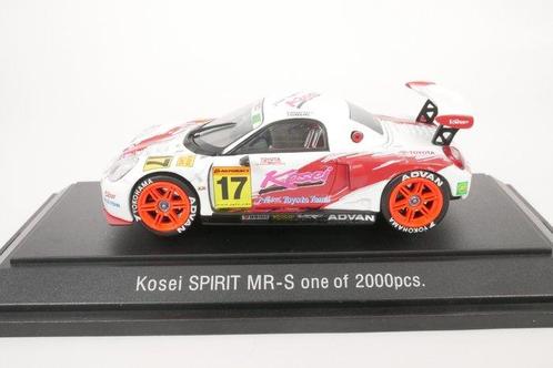 Ebbro 1:43 - Modelauto - Toyota MR-S MR2 Kosei Spirit JGTC, Hobby en Vrije tijd, Modelauto's | 1:5 tot 1:12