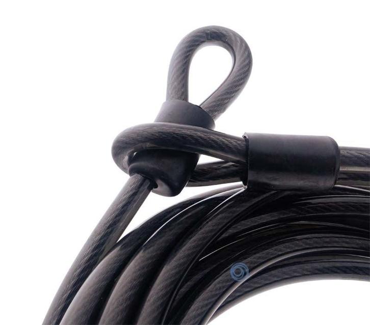 Staalkabel 10 meter met lussen geplastificeerd, Jardin & Terrasse, Jardin & Terrasse Autre, Envoi