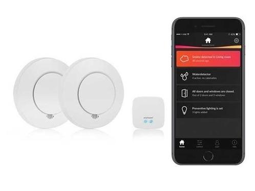 Slimme rookmelder App bedienbare set SH8-90103, Huis en Inrichting, Brandblussers en Brandkasten, Verzenden