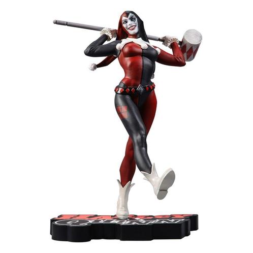 DC Direct Resin Statue Harley Quinn: Red White & Black (Harl, Collections, Cinéma & Télévision, Enlèvement ou Envoi