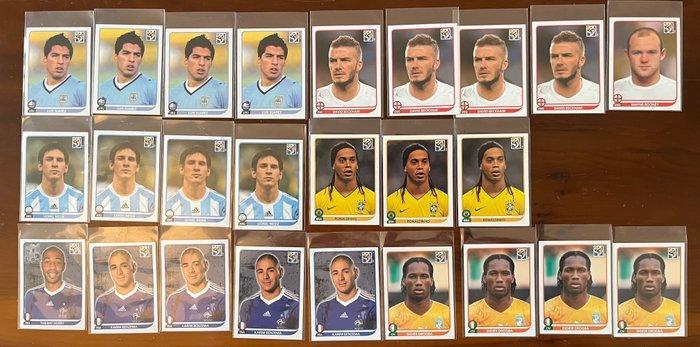 Panini WC South Africa 2010 Cristiano Ronaldo, Lionel Messi,, Verzamelen, Stickers