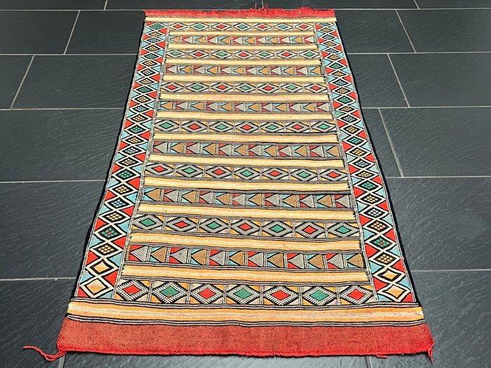 Berber Kelim - Vloerkleed - 140 cm - 75 cm, Huis en Inrichting, Stoffering | Tapijten en Vloerkleden