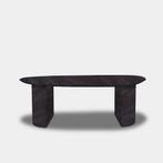 Tafel organisch eikenhout  Half Rond  250x110, Huis en Inrichting, Tafels | Eettafels, Nieuw