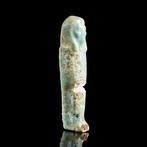Oud-Egyptisch Groep van drie faience ushabtis - Beeldjes, Antiek en Kunst