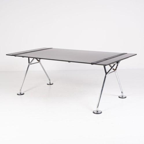 Tecno - Norman Foster - Bureau - Namen - Staal, laminaat, Antiek en Kunst, Kunst | Designobjecten