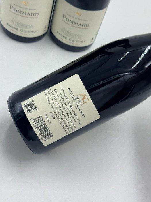 2021 André Goichot - Pommard - 3 Flessen (0.75 liter), Verzamelen, Wijnen