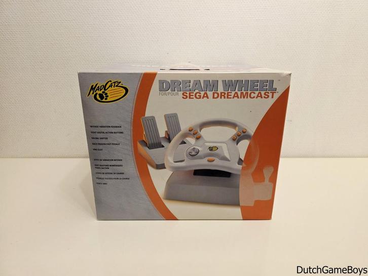 Sega Dreamcast - Dream Wheel - Mad Catz, Games en Spelcomputers, Spelcomputers | Sega, Gebruikt, Verzenden