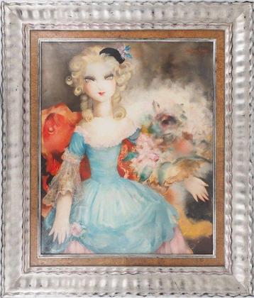 Micao Kono (1876-1954) - Doll: Tribute to Marie-Antoinette