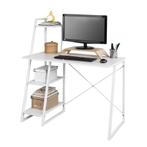 Tweedekans | SoBuy - Bureau met Open Opslagkast - Max. 50 kg, Huis en Inrichting, Ophalen of Verzenden, Nieuw