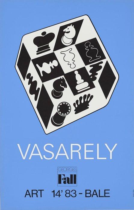 Víctor Vasarely (after) - Vasarely - Art 14’83 - Bale, Antiek en Kunst, Kunst | Tekeningen en Fotografie