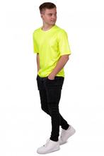 T-Shirt Neon Geel, Kleding | Heren, Carnavalskleding en Feestkleding, Nieuw, Verzenden