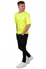T-Shirt Neon Geel, Kleding | Heren, Carnavalskleding en Feestkleding, Verzenden, Nieuw